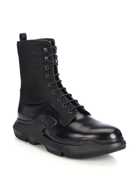 Prada Men's Designer Boots Shoes, Boots & Sneakers 